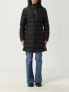 Blauer Agnes Hooded Coat In Black
