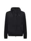 Blauer Jacket In Stretch Nylon In Nero