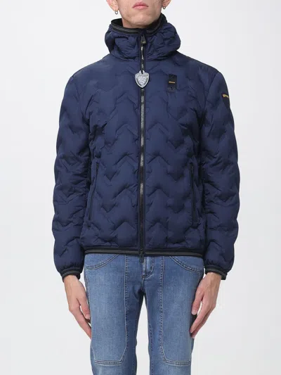 Blauer Jacket Men Color Blue