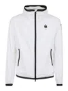 Blauer Down Hooded Jacket In White