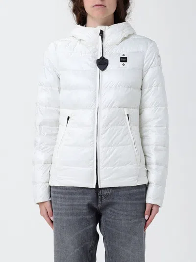 Blauer Nylon Down Jacket In White