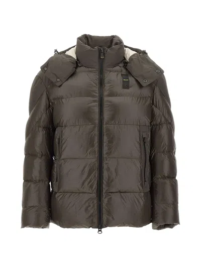 Blauer Kiernan Quilted Down Jacket In Brown