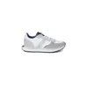 Blauer Gray Leather Athletic Sneakers In Gray