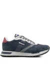 Blauer Leather Lace-up Low-top Sneakers In Blue