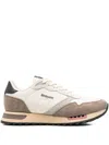 Blauer Leather Lace-up Low-top Sneakers In Neutral