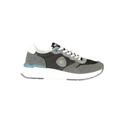 Blauer Leather Men Men's Sneaker In Black