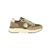 Blauer Logo-patch Low-top Sneakers In Brown