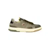 Blauer Green Leather Men Sneaker In Green