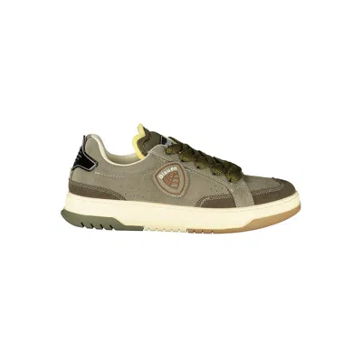 Blauer Leather Men Men's Sneaker In Green