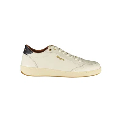 Blauer Leather Men Men's Sneaker In White