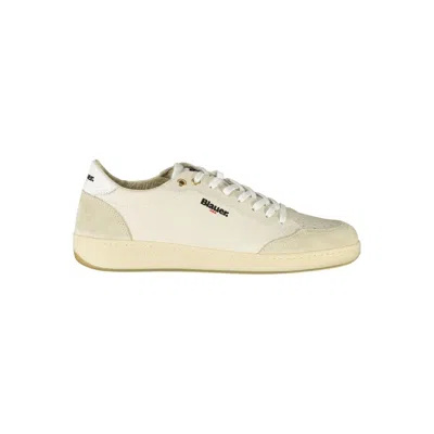 Blauer Leather Men Men's Sneaker In White