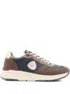 Blauer Leather Panel Sneakers In Blue