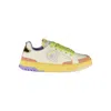 Blauer White Leather Women Sneaker In Multi