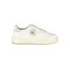 Blauer White Leather Women Sneaker In White
