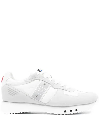 Blauer Logo-detail Sneakers