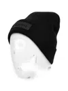 Blauer Logo Patch Beanie In Black
