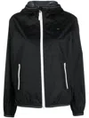 Blauer Logo-patch Bomber Jacket In 黑色