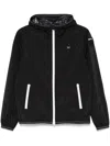 Blauer Logo-patch Jacket In Black