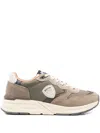 Blauer Logo-patch Low-top Sneakers In Neutral