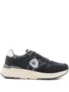 Blauer Logo-patch Sneakers In Blue