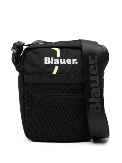 Blauer Logo-print Messenger Bag