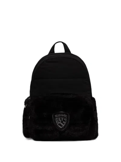 Blauer Logo-patch Backpack In Blue