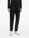 Blauer Logo-patch Drawstring Track Pants In Black