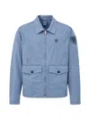 LOGO-PATCH ZIP-UP JACKET