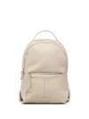 Blauer Logo-plaque Pebbled Backpack In Neutral