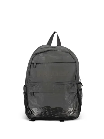 BLAUER LOGO-PRINT PACKABLE BACKPACK