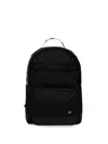 Blauer Logo-print Zip-fastening Backpack In Black