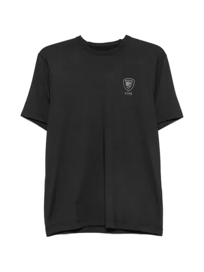 Blauer Logo-printed T-shirt In Black