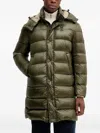 Blauer Long-sleeve Coat In Green