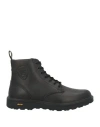 Blauer . Man Ankle Boots Black Size 11 Leather In Black