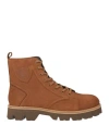 Blauer . Man Ankle Boots Brown Size 9 Leather