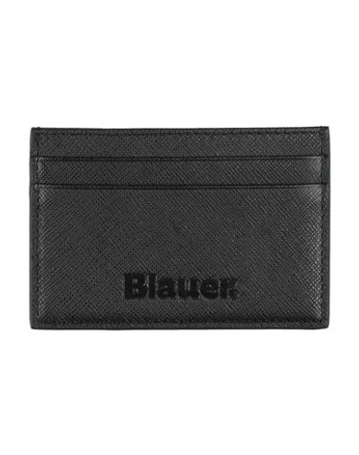 Blauer . Man Cardholder Black Size - Leather