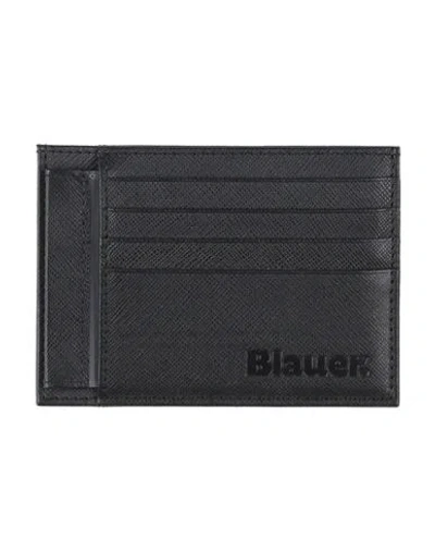 Blauer . Man Cardholder Black Size - Leather