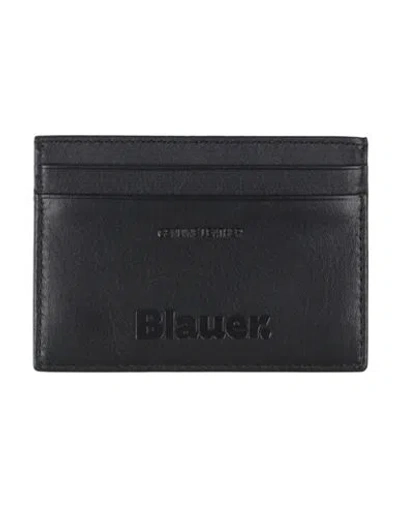 Blauer . Man Cardholder Black Size - Leather