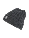Blauer . Man Hat Charcoal Size Onesize Acrylic, Polyamide In Grey