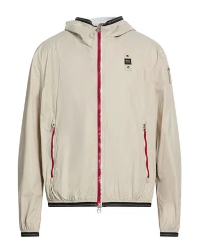 Blauer . Man Jacket Beige Size 3xl Polyamide In Neutral