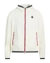Blauer . Man Jacket Off White Size 3xl Polyamide