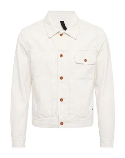 Blauer . Man Jacket White Size S Cotton In Neutral