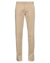 Blauer . Man Pants Beige Size 34 Cotton, Elastane