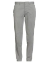 Blauer . Man Pants Grey Size 38 Cotton, Elastane In Gray