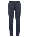 Blauer . Man Pants Navy Size 31 Cotton, Elastane In Navy Blue