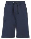 Blauer . Man Shorts & Bermuda Shorts Midnight Blue Size Xl Cotton