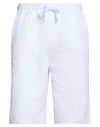 Blauer . Man Shorts & Bermuda Shorts White Size Xxl Cotton In White