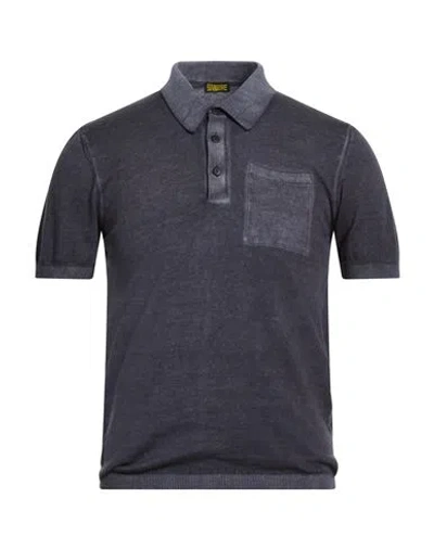 Blauer . Man Sweater Charcoal Size S Cotton In Blue