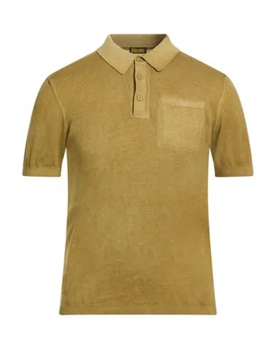 Blauer . Man Sweater Khaki Size S Cotton In Green