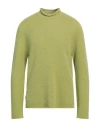 Blauer . Man Sweater Lime Green Size Xxl Wool, Polyamide